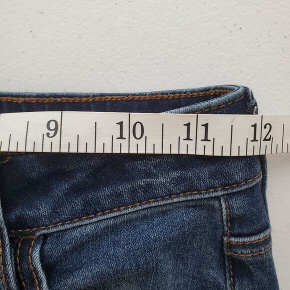 AMERICAN Eagle 0 Long Super Hi-Rise Jeggings skinny Jeans 360 Next Level Stretch - Picture 6 of 11